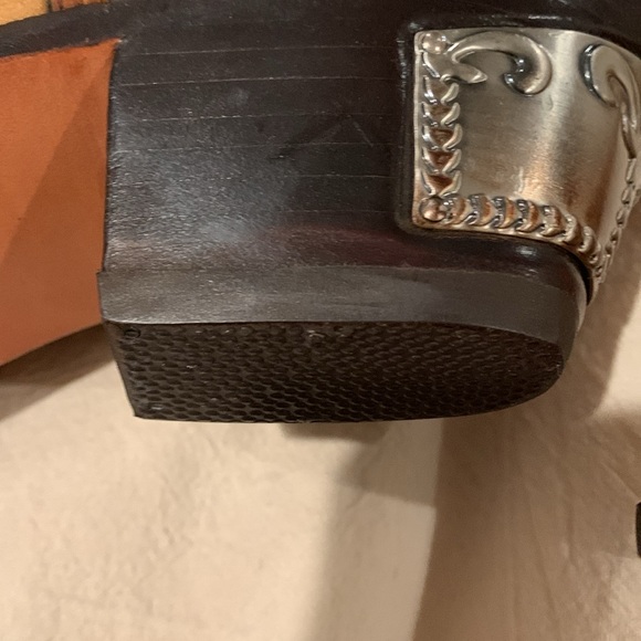 COPY - Vintage Zodiac USA Leather Cowboy Boots Size 8.5 - Picture 13 of 14